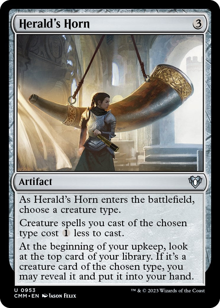 Image for Herald's Horn (953) (CMM) - Magic: The Gathering