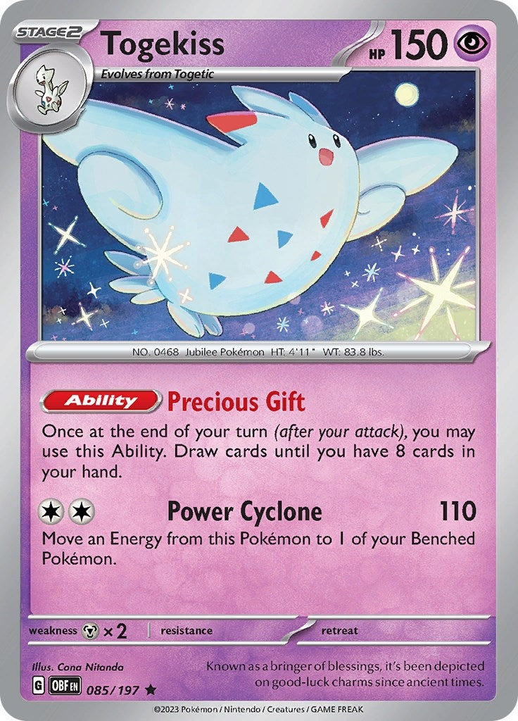 Image for Togekiss (085/197) (OBF) - Pokemon
