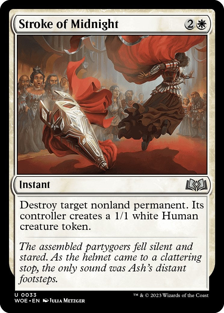 Image for Stroke of Midnight (33) (WOE) - Magic: The Gathering