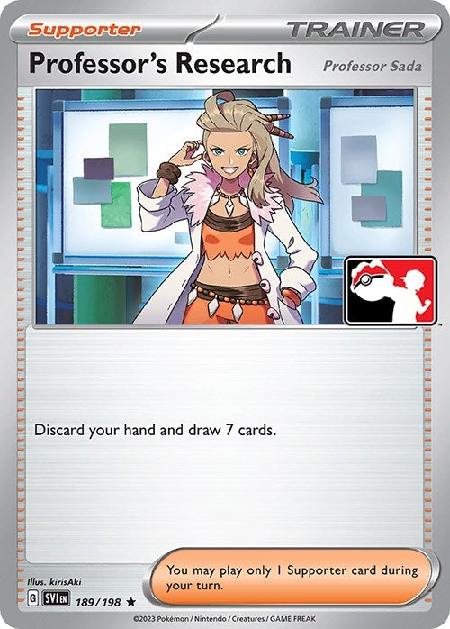 Image for Professor's Research [Professor Sada] (189/198) - Pokemon