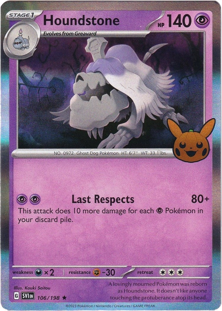 Image for Houndstone (106/198) (TTBB23) - Pokemon