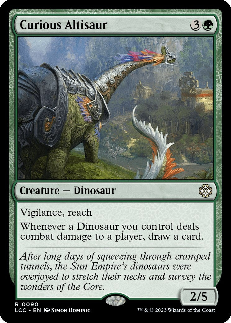 Curious Altisaur (90) (LCC)