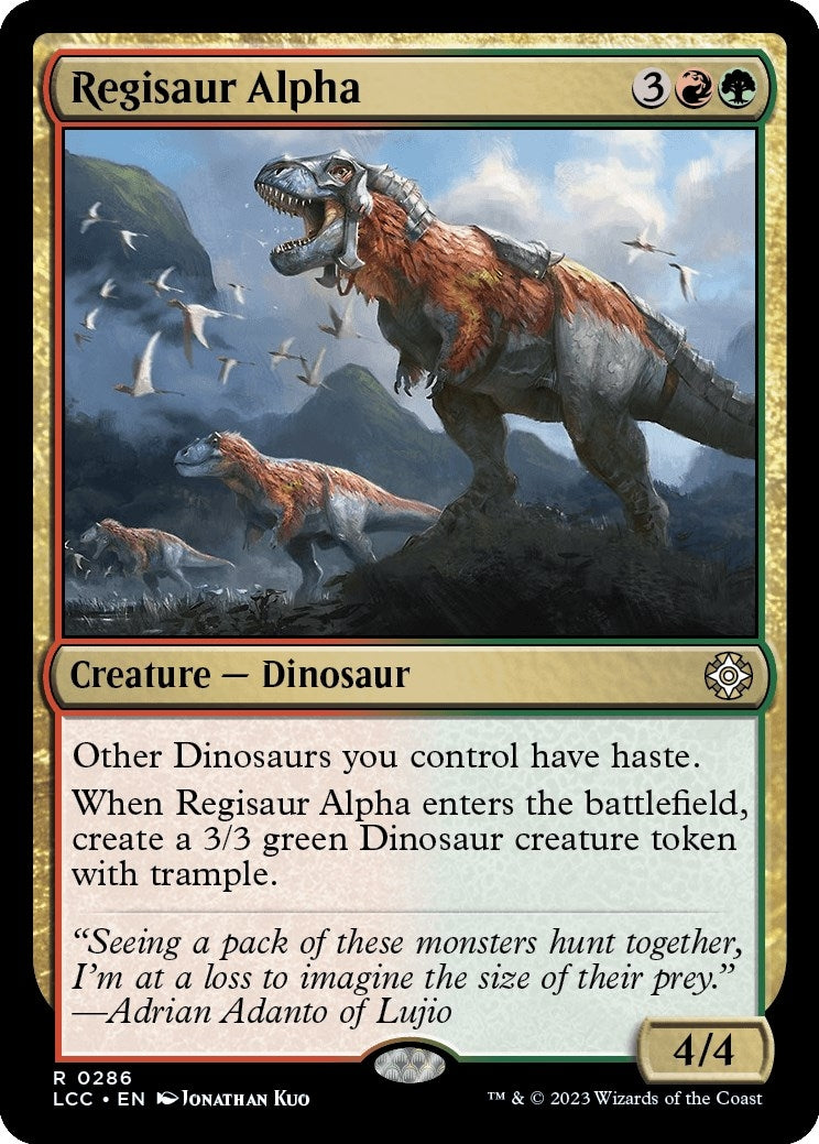 Regisaur Alpha (286) (LCC)