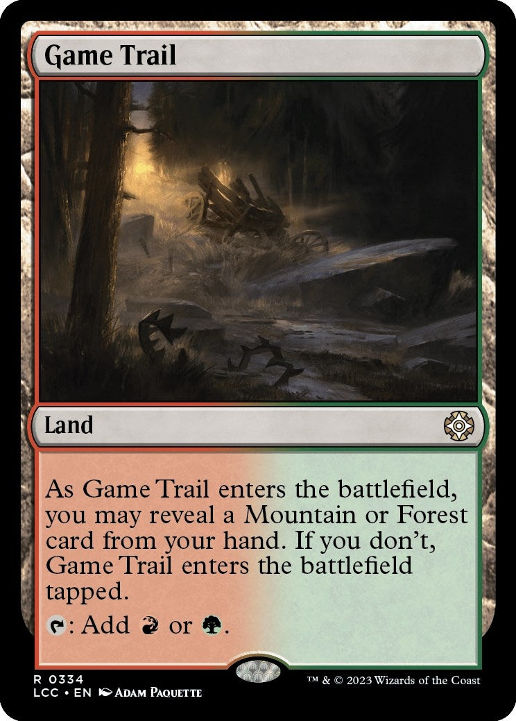 Image for Game Trail (334) (LCC) - Magic: The Gathering
