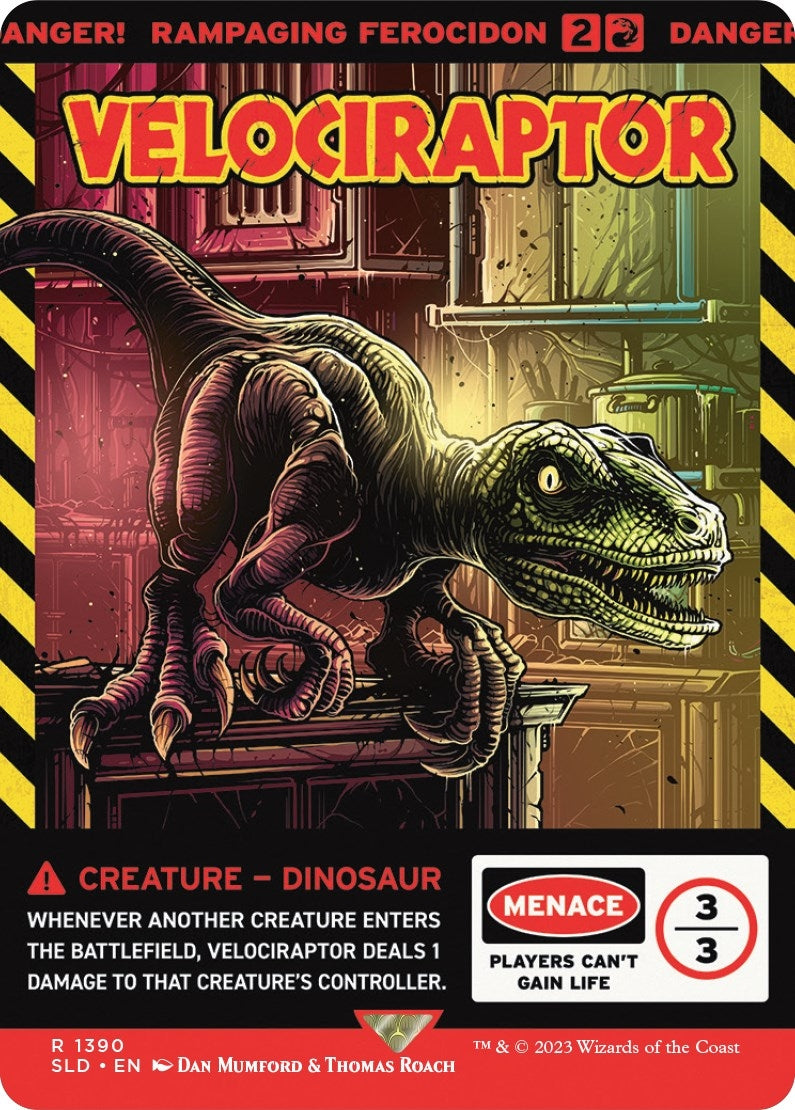 Velociraptor - Rampaging Ferocidon (1390) (SLD)