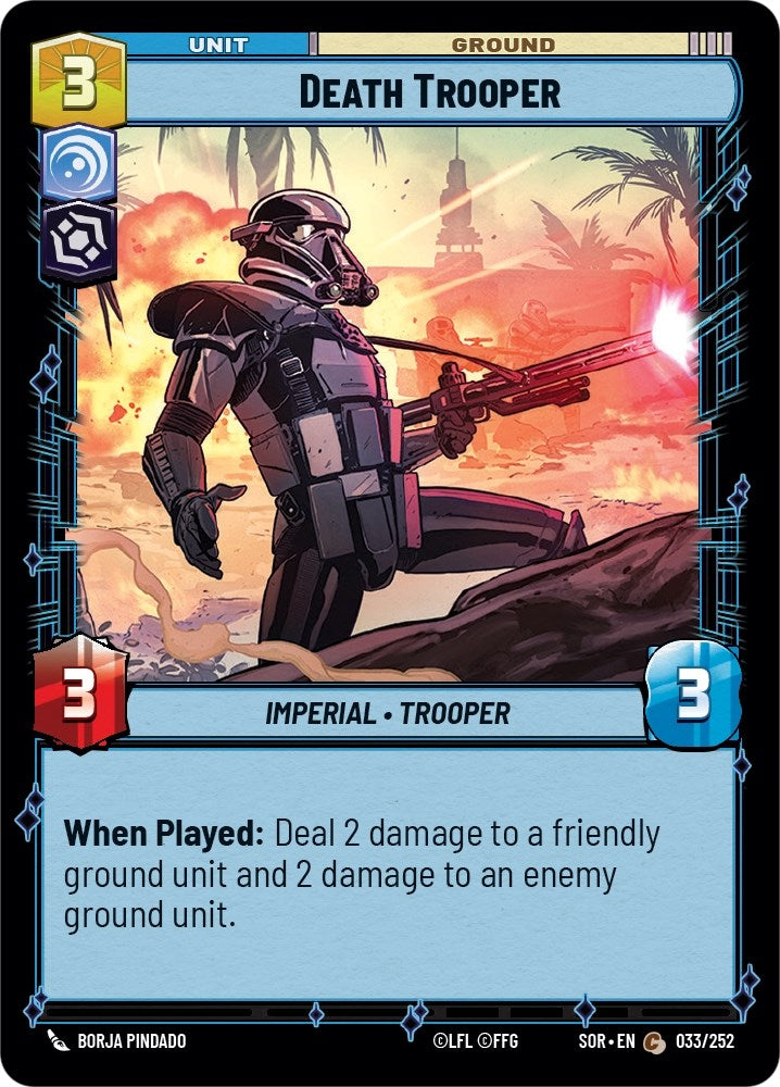 Image for Death Trooper (033/252) (SOR) - Star Wars: Unlimited