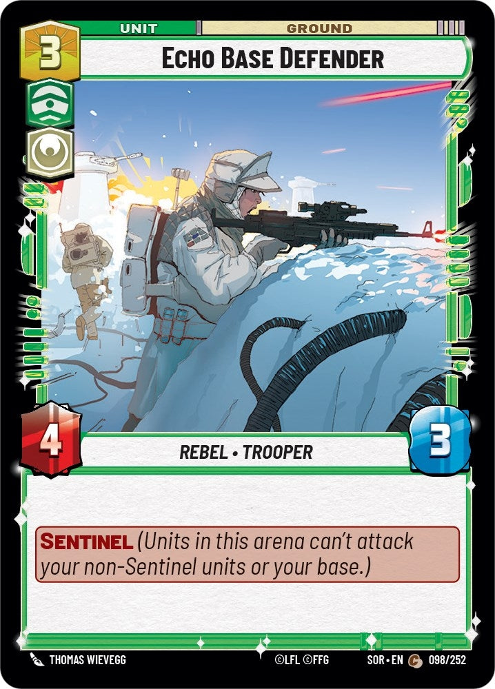 Echo Base Defender (098/252) (SOR)