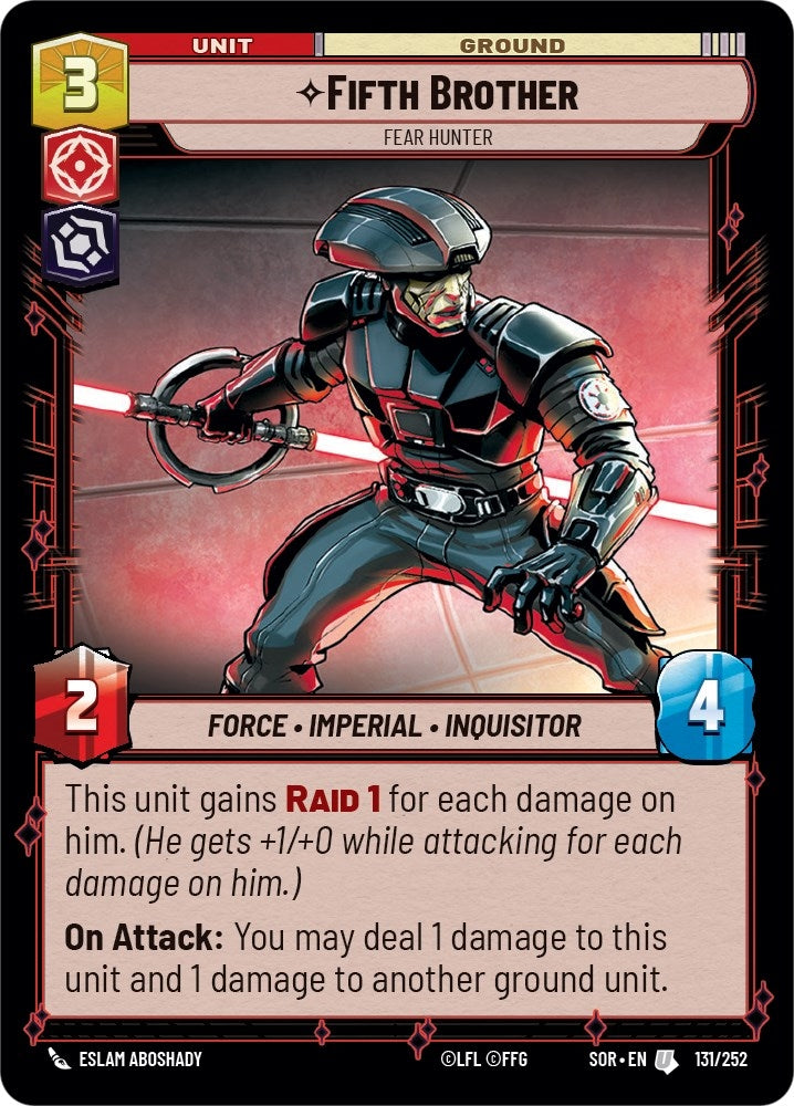 Fifth Brother - Fear Hunter (131/252) (SOR)
