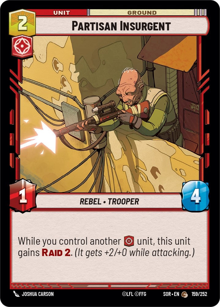 Partisan Insurgent (159/252) (SOR)