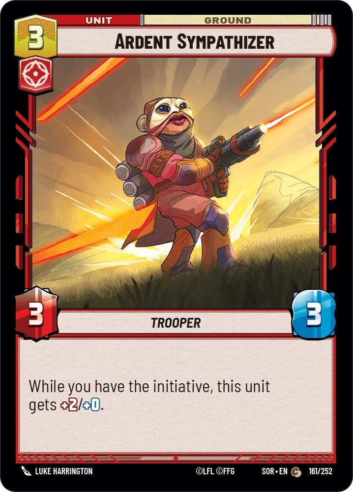 Ardent Sympathizer (161/252) (SOR)
