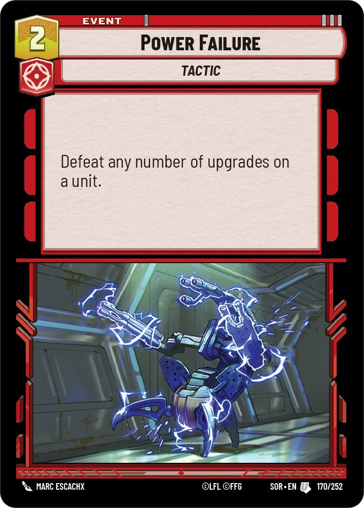 Power Failure (170/252) (SOR)
