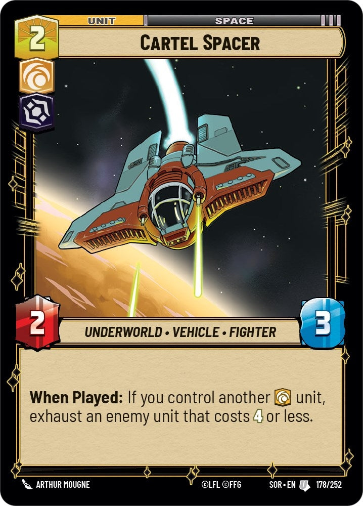 Cartel Spacer (178/252) (SOR)