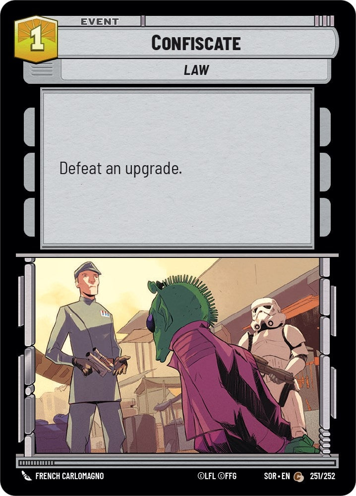 Confiscate (251/252) (SOR)