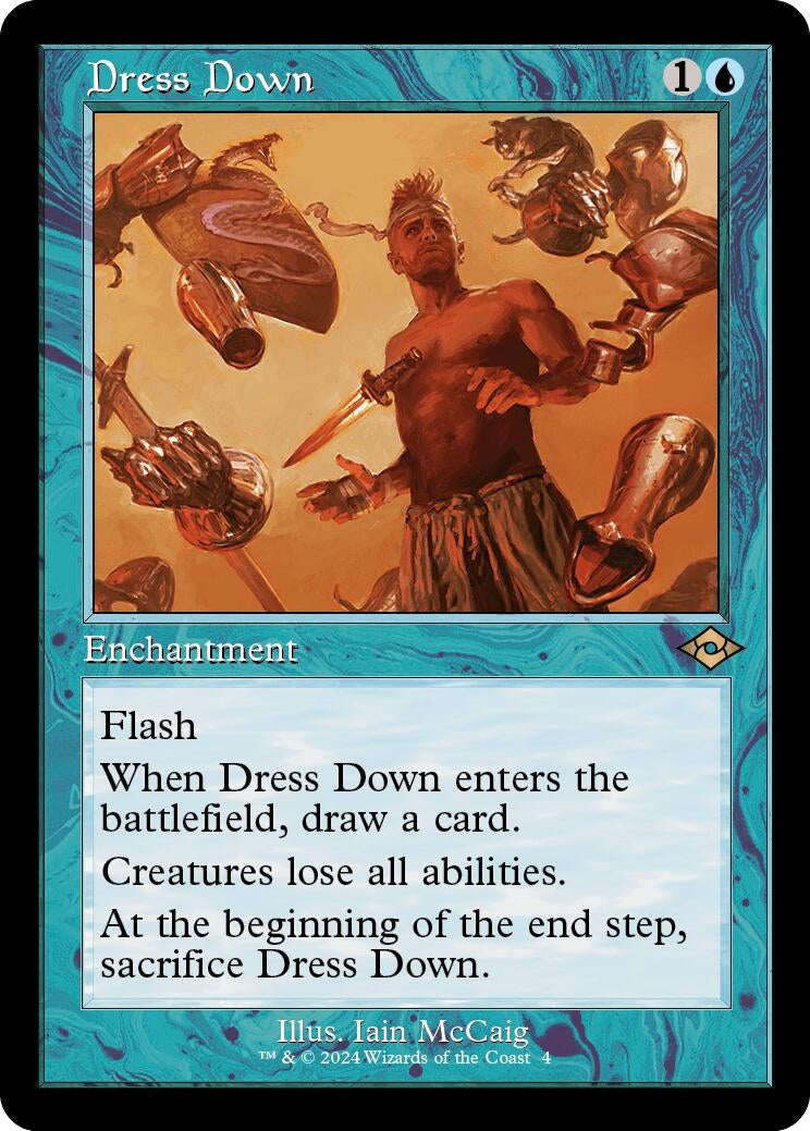 Image for Dress Down (Retro Frame) (4) (MH2) - Magic: The Gathering