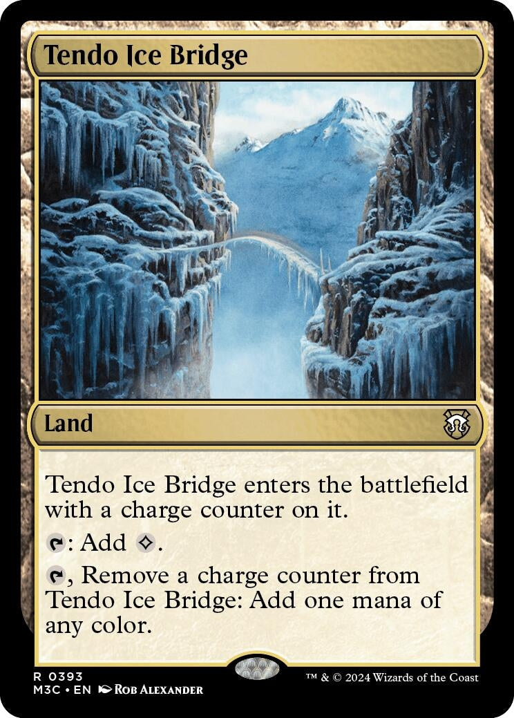 Image for Tendo Ice Bridge (393) (M3C) - Magic: The Gathering