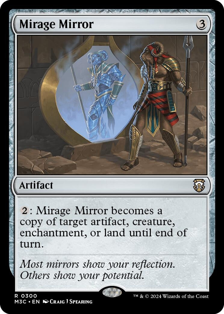 Image for Mirage Mirror (300) (M3C) - Magic: The Gathering
