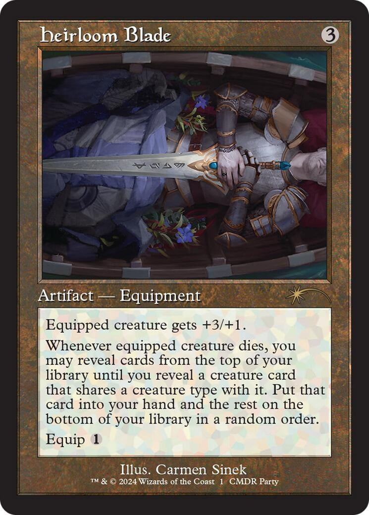Heirloom Blade (Retro Frame) (1) (WPN)
