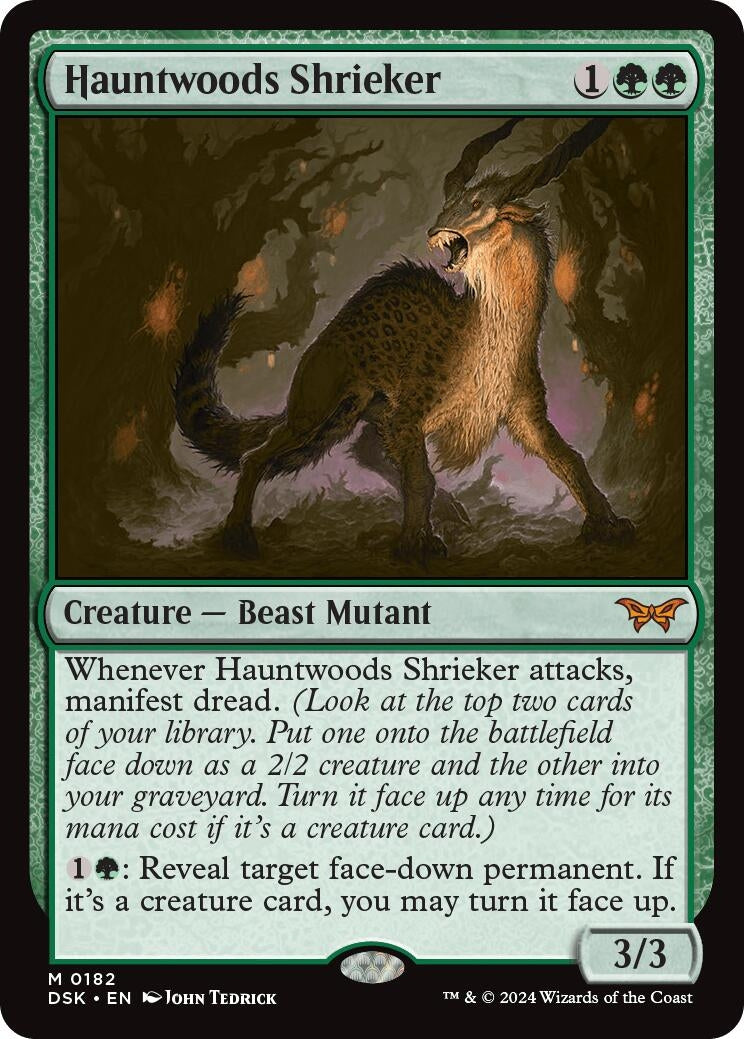 Image for Hauntwoods Shrieker (182) (DSK) - Magic: The Gathering