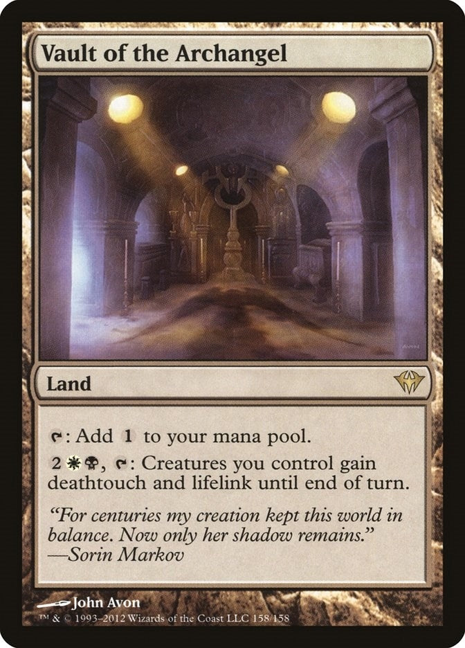 Image for Vault of the Archangel (158) (DKA) - Magic: The Gathering