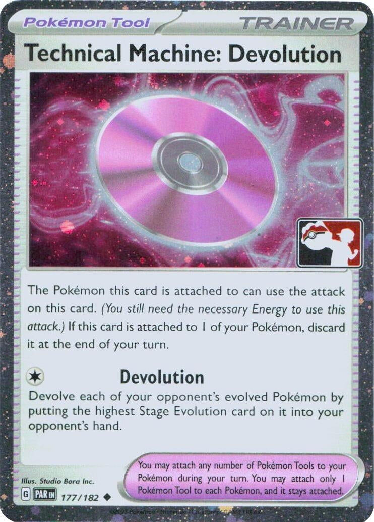 Image for Technical Machine: Devolution - 177/182 (Cosmos Holo) (177/182) - Pokemon