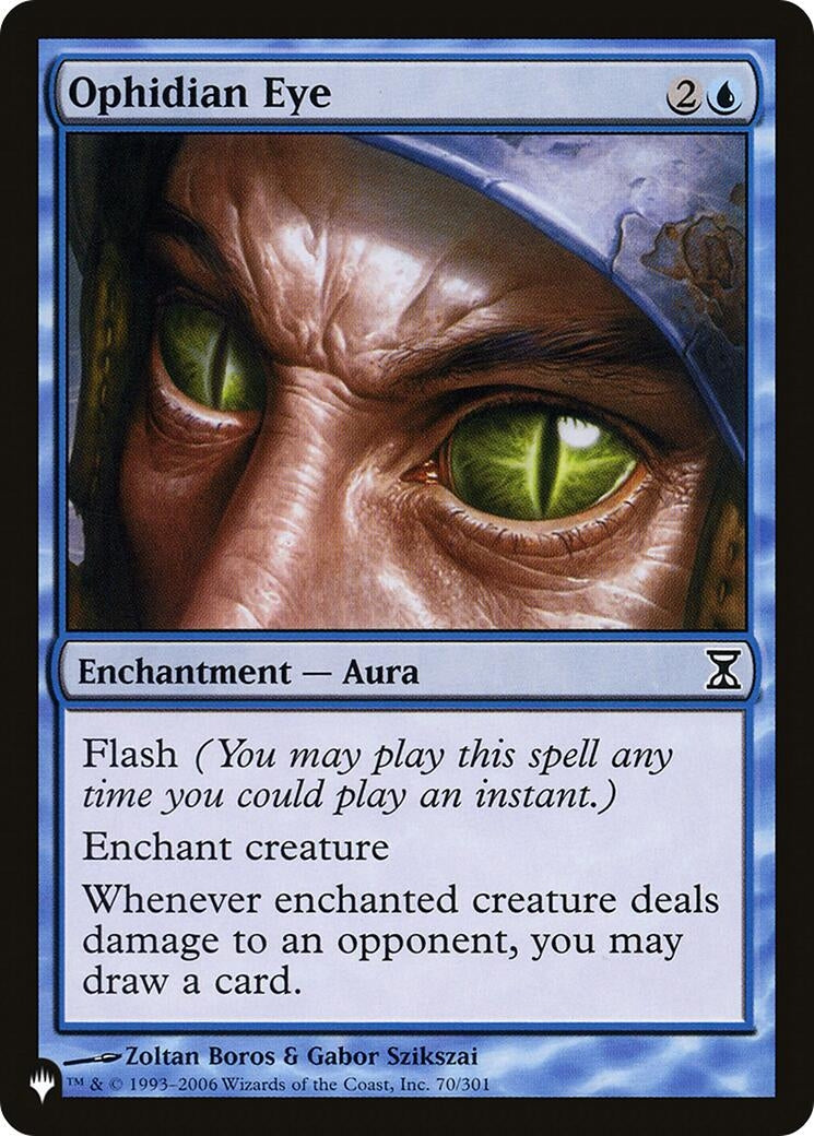 Image for Ophidian Eye (70/301) (LIST) - Magic: The Gathering