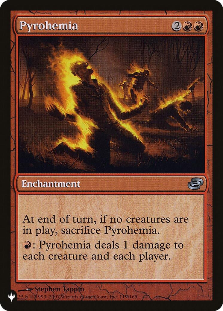 Image for Pyrohemia (119/165) (LIST) - Magic: The Gathering