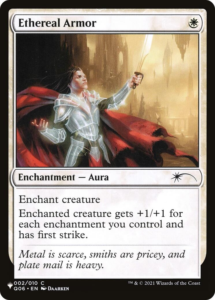 Image for Ethereal Armor (002/010) (LIST) - Magic: The Gathering