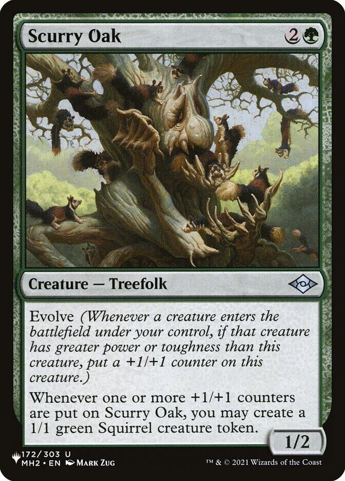Image for Scurry Oak (172/303) (LIST) - Magic: The Gathering