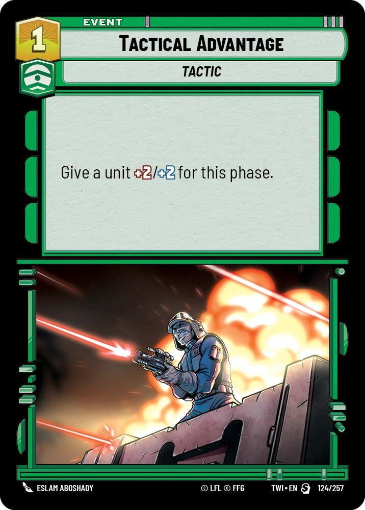 Tactical Advantage (124/257) (TWI)