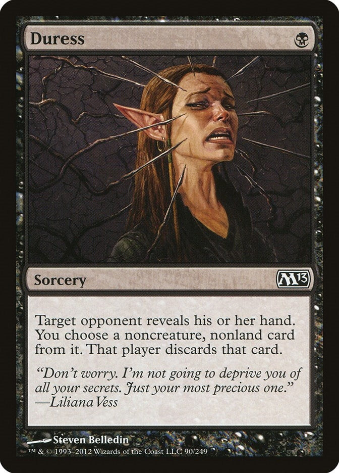 Image for Duress (90) (M13) - Magic: The Gathering