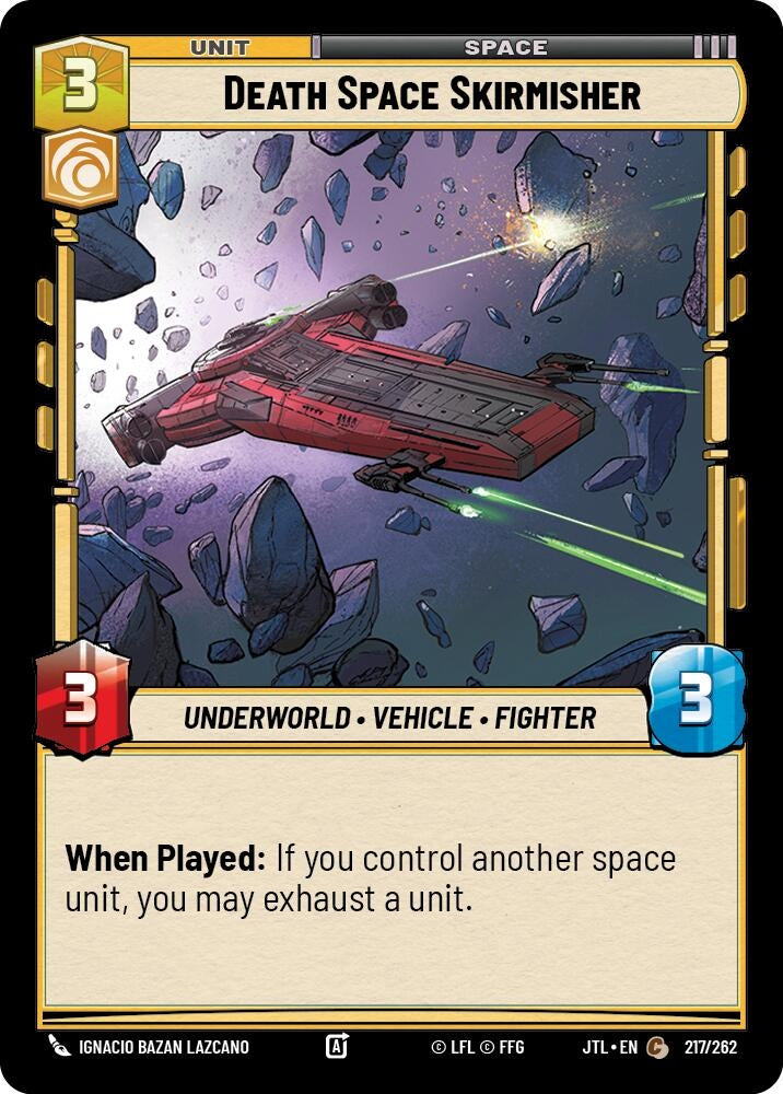 Image for Death Space Skirmisher (217/262) (JTL) - Star Wars: Unlimited
