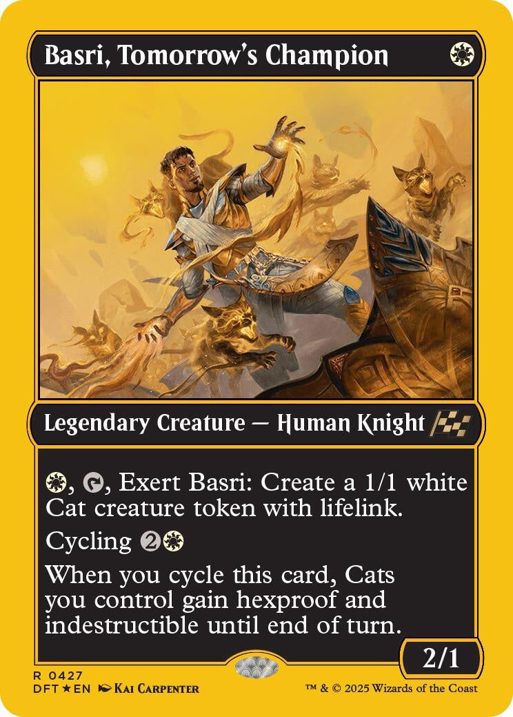 Basri, Tomorrow's Champion (First-Place Foil) (427) (DFT)
