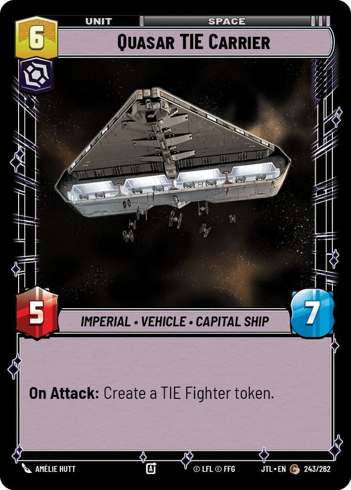Quasar TIE Carrier (243/262) (JTL)