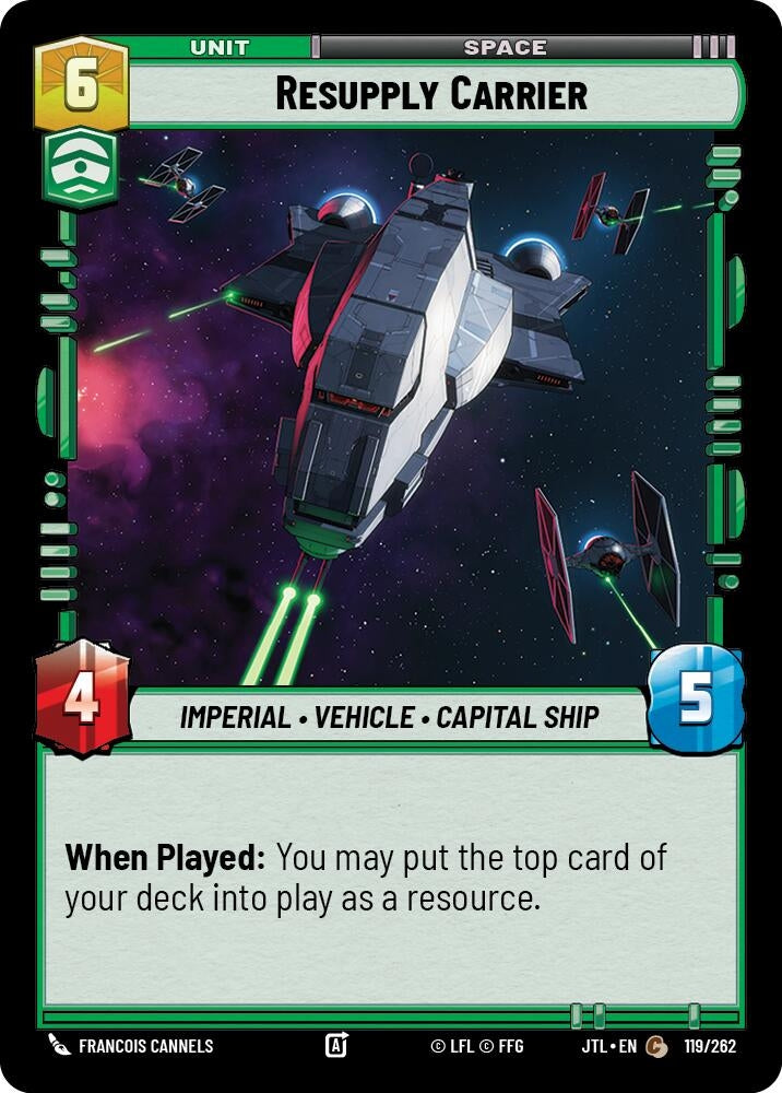 Image for Resupply Carrier (119/262) (JTL) - Star Wars: Unlimited