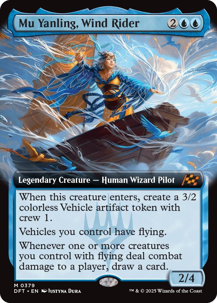 Mu Yanling, Wind Rider (Extended Art) (379) (DFT)