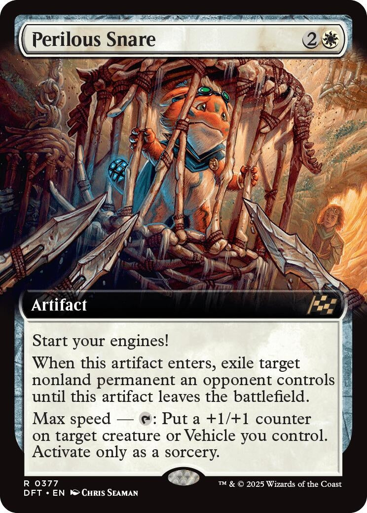 Perilous Snare (Extended Art) (377) (DFT)