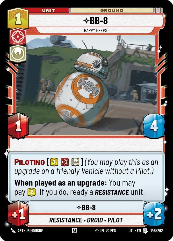 Image for BB-8 - Happy Beeps (145/262) (JTL) - Star Wars: Unlimited