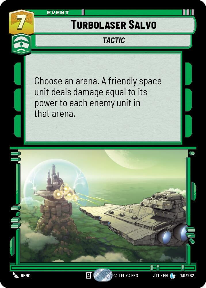 Image for Turbolaser Salvo (131/262) (JTL) - Star Wars: Unlimited