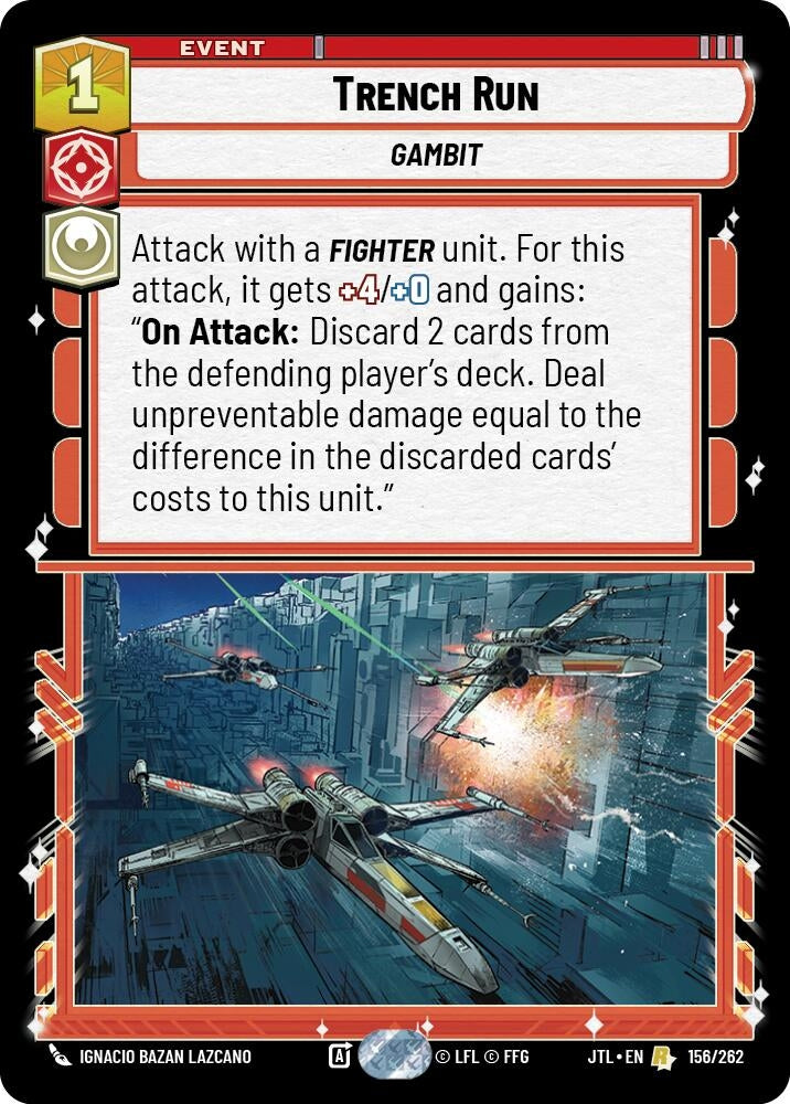 Image for Trench Run (156/262) (JTL) - Star Wars: Unlimited