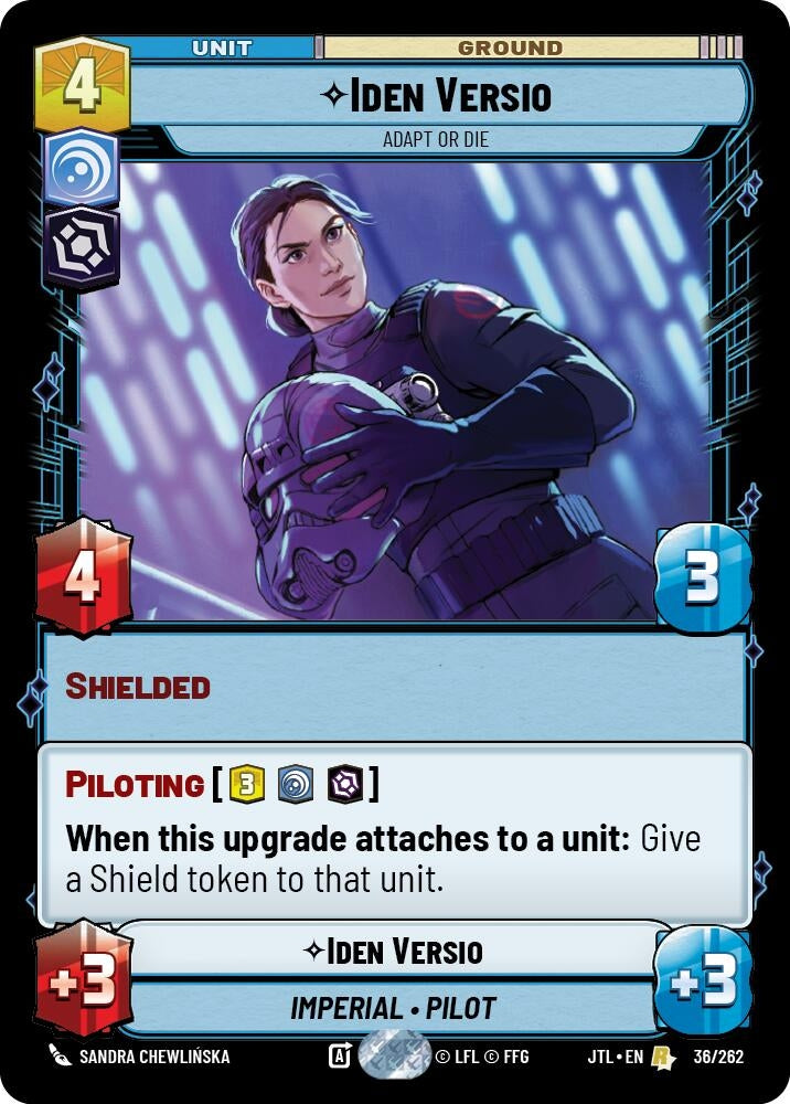 Image for Iden Versio - Adapt or Die (036/262) (JTL) - Star Wars: Unlimited
