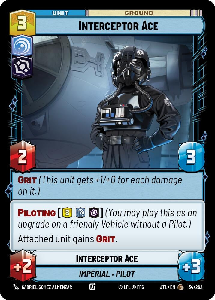 Image for Interceptor Ace (034/262) (JTL) - Star Wars: Unlimited