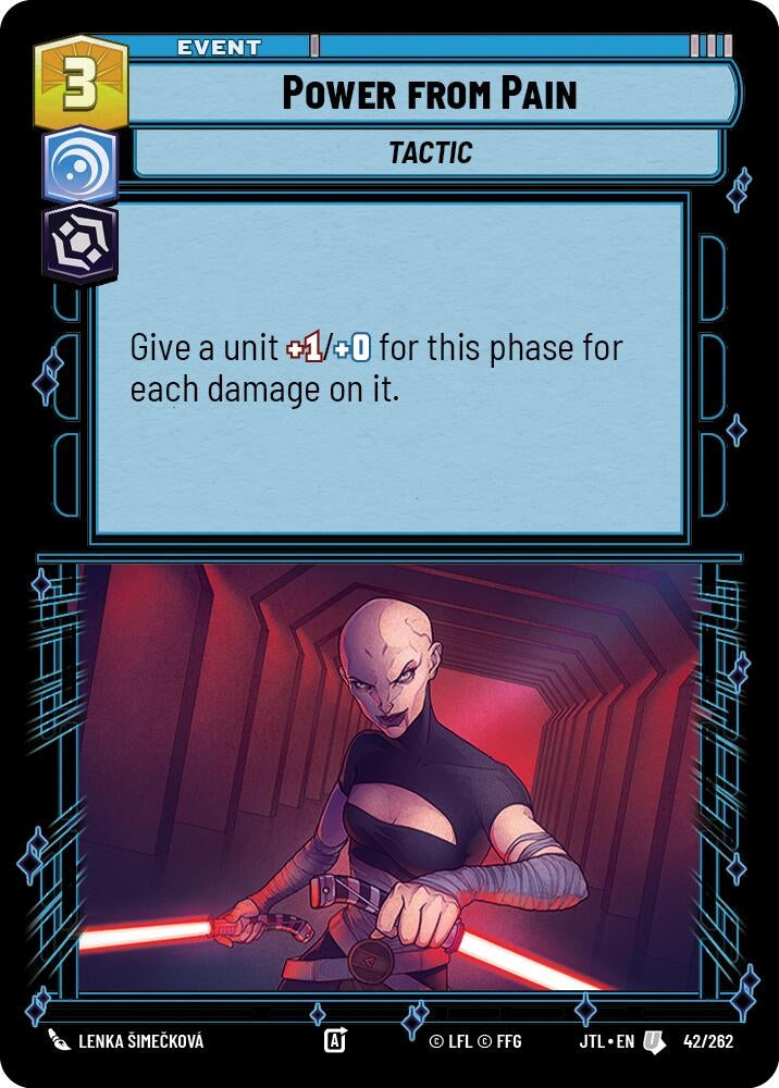 Image for Power from Pain (042/262) (JTL) - Star Wars: Unlimited