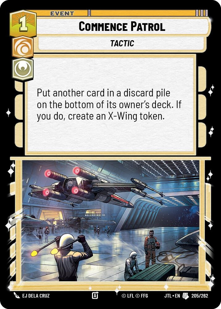 Image for Commence Patrol (205/262) (JTL) - Star Wars: Unlimited