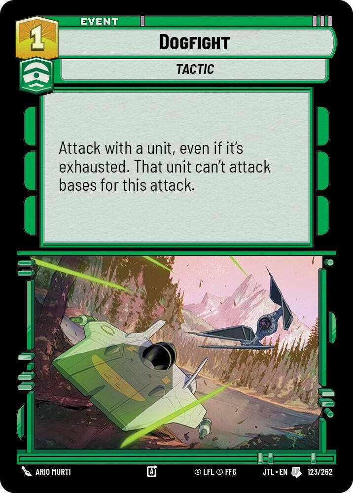 Image for Dogfight (123/262) (JTL) - Star Wars: Unlimited