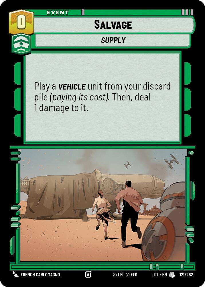 Image for Salvage (121/262) (JTL) - Star Wars: Unlimited