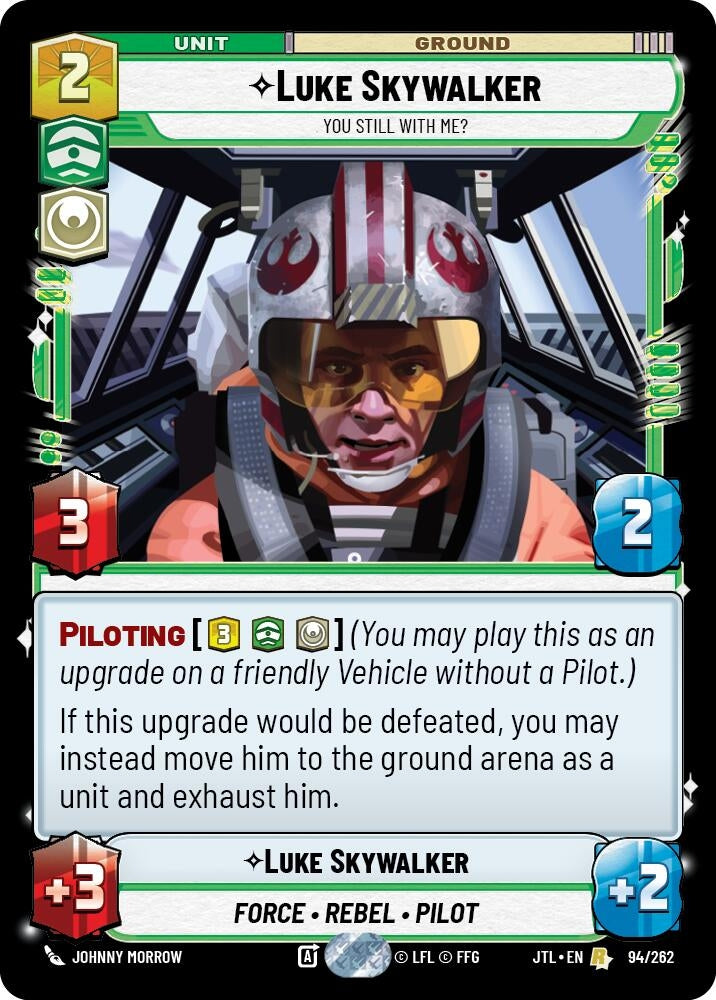 Image for Luke Skywalker - You Still With Me? (094/262) (JTL) - Star Wars: Unlimited