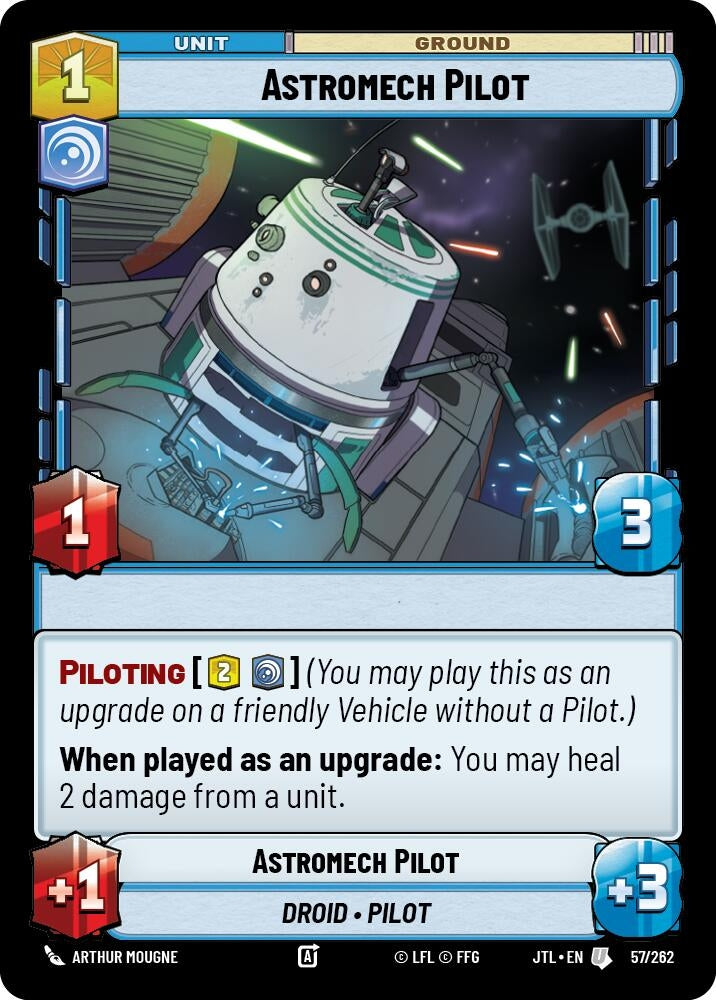 Image for Astromech Pilot (057/262) (JTL) - Star Wars: Unlimited