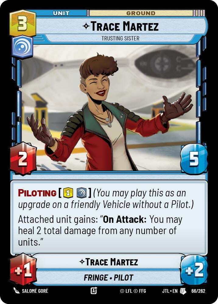 Image for Trace Martez - Trusting Sister (066/262) (JTL) - Star Wars: Unlimited