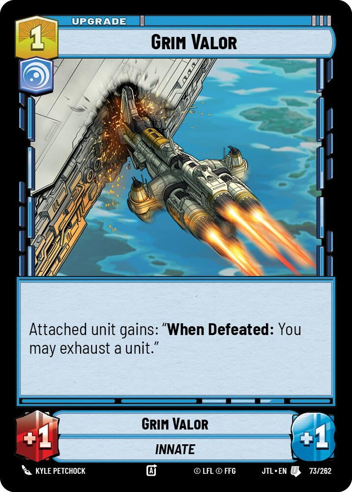 Image for Grim Valor (073/262) (JTL) - Star Wars: Unlimited
