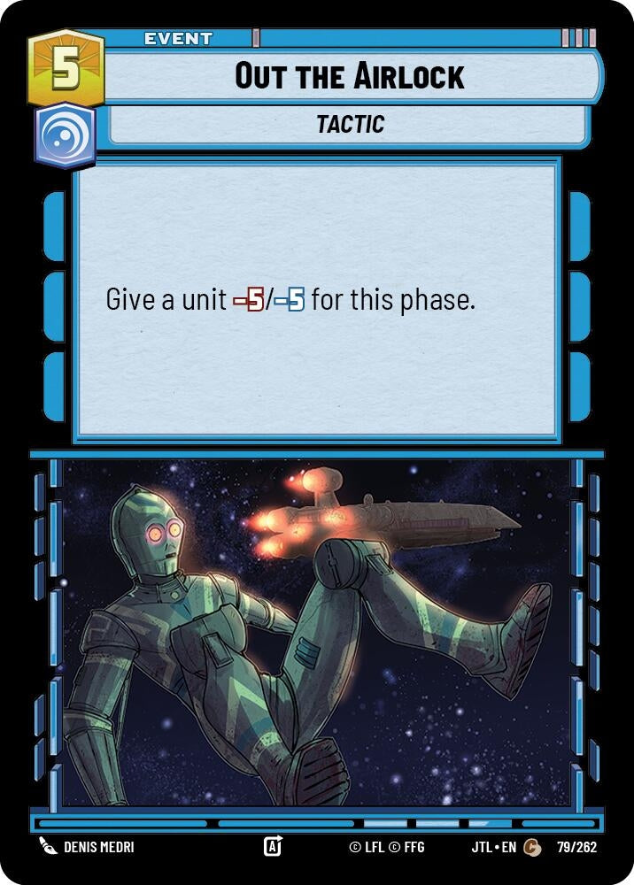 Image for Out the Airlock (079/262) (JTL) - Star Wars: Unlimited